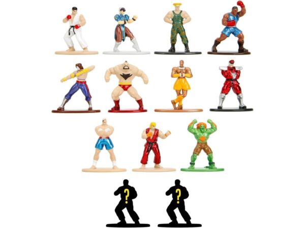 Street Fighter Nano Metallics die-cast blind bag figures