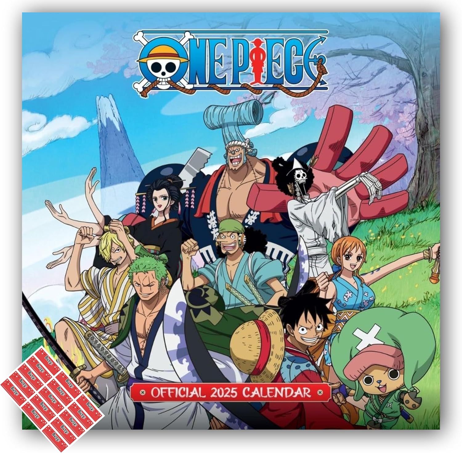 One Piece Anime Calendar 2025 Get Retro