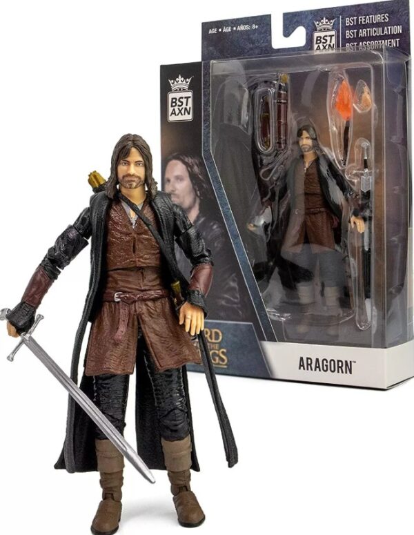 BST AXN Wave 2 Lord of The Rings Aragorn Figure The Loyal Subjects