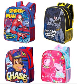 Character themed mini backpack bundle