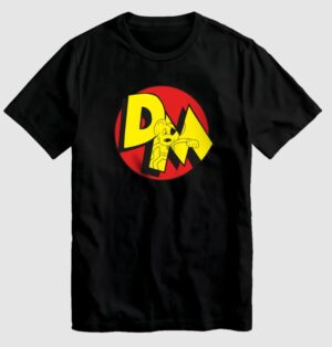 Danger Mouse Logo Black T-Shirt