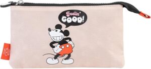 Disney 100 Mickey Mouse Feelin Good Triple Pencil Case