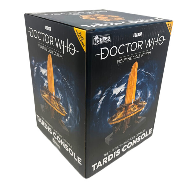 Doctor Who Tardis Console Model 13th Thirteenth Doctor Who Version Eaglemoss Collector Boxed
