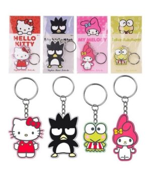 Hello Kitty Sanrio 2D Keychains Retail Bundle