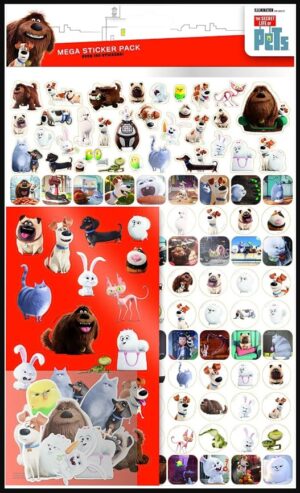 Mega Sticker Pack Secret Life of Pets