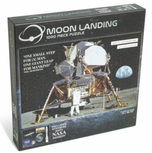 Moon Landing Eagle 1000 piece jigsaw puzzle