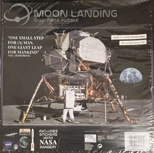 Moon Landing Eagle 1000 piece jigsaw puzzles