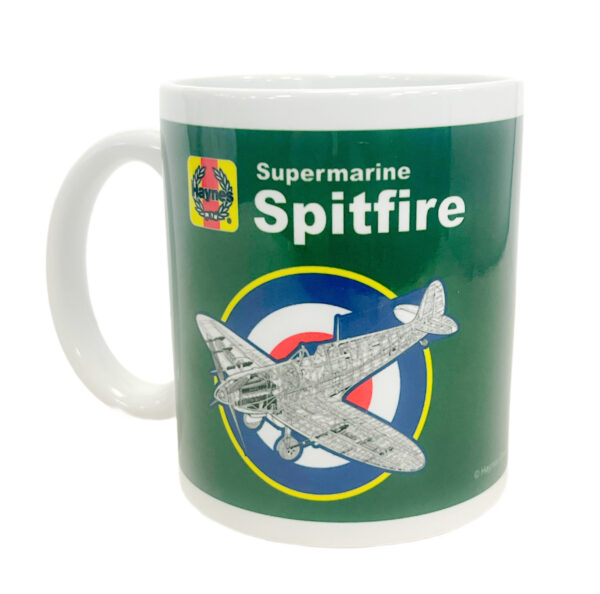 Official Supermarine Spitfire Haynes Manual Mug