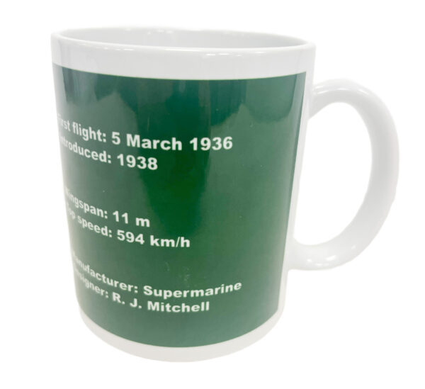 Official Supermarine Spitfire Haynes Manual Mug_rear