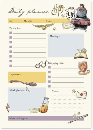 Harry Potter A5 Daily Planner