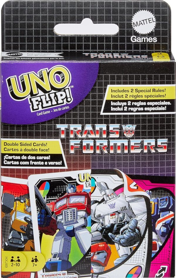 UNO Flip! Transformers Card Deck