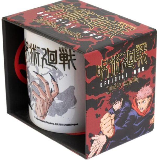 Jujutsu Kaisen Yuji and Sukuna mug boxed