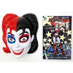 Harley Quinn Book And Mask Set