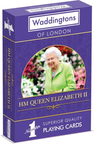 HM Queen Elizabeth II Waddingtons No1 Playing Cards