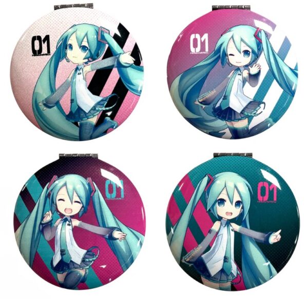 Hatsune Miku Compact Beauty Mirrors