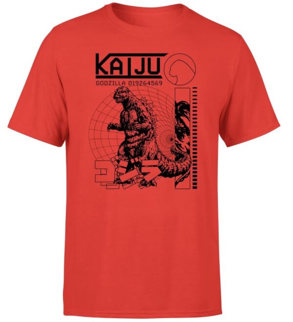 Official Godzilla Kaiju Red T-Shirt