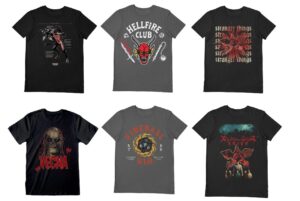 Official Stranger Things Assorted 100 T-Shirt Bundle