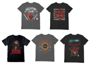 Official Stranger Things Assorted T-Shirt Bundle