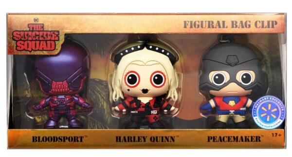 The Suicide Squad 3D Foam Bag Clip - 3pc Set