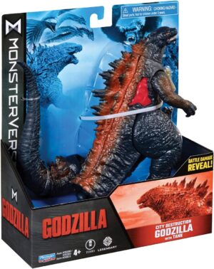 City destruction godzilla with tank Toho