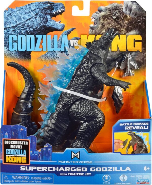 Monsterverse Supercharged Godzilla with Fighter Jet - Image 5