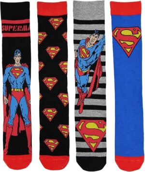 Official DC Comics Superman Ankle Socks Retail pack