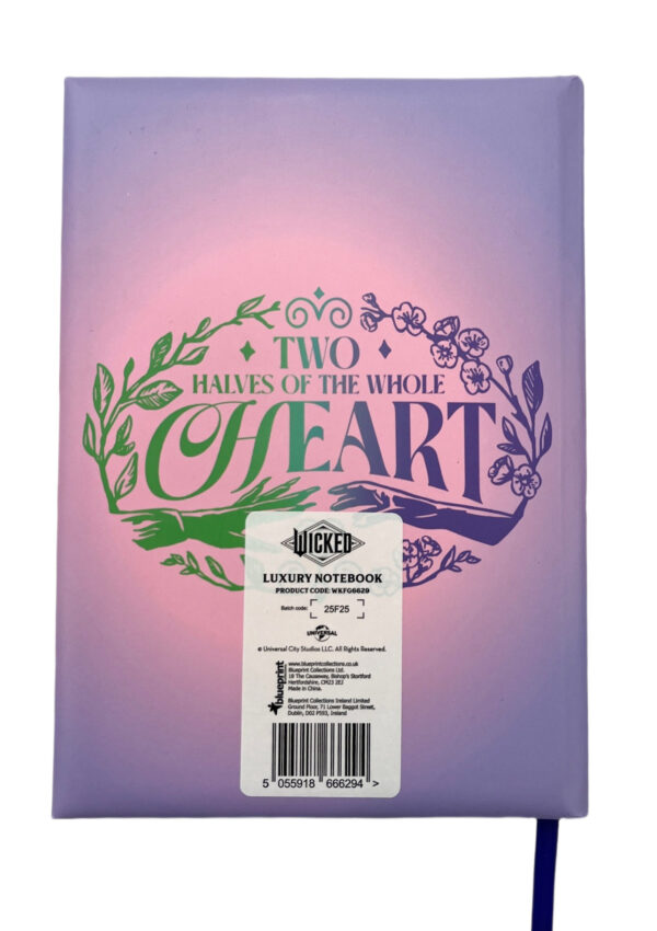 Wicked The Movie Luxury Padded A5 Notebook - Image 3
