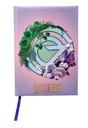 Wicked The Movie Two Halves of the Whole Heart A5 Luxury Notebook_edited