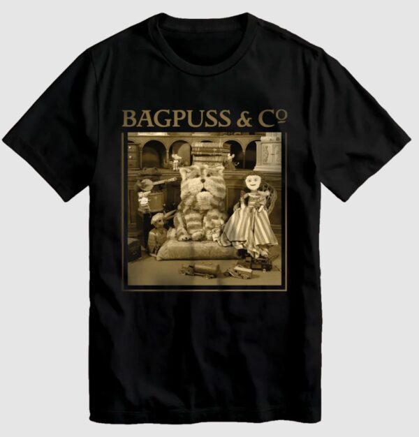 Bagpuss & Co Black T-Shirt