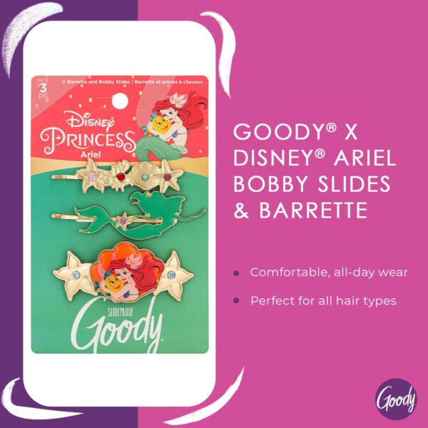 Disney Princess Ariel Bobby Pin and Barrette Set - Image 5