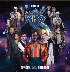 Doctor Who Official 2026 Wall Calendar