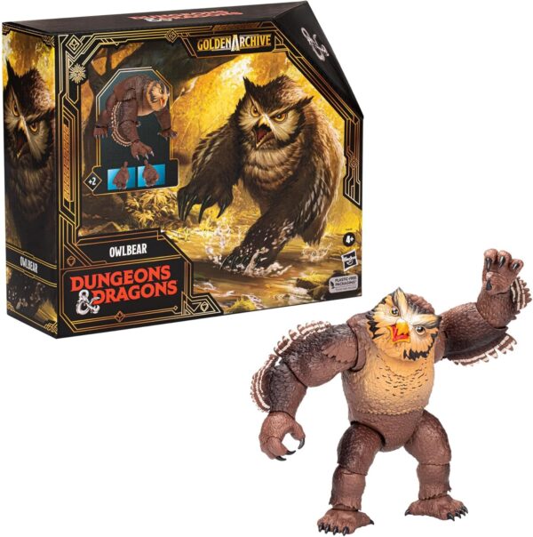 Dungeons & Dragons Golden Archive Owlbear Figuerine