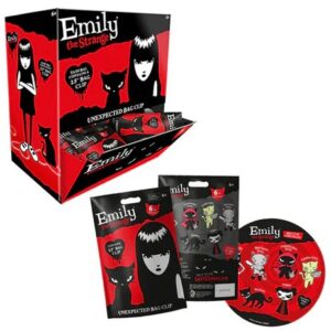 Emily The Strange Enexpected Blind Bag Clips CDU