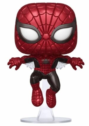 Funko POP! 593 Spider-Man 80th Anniversary Special Editon Metallic Spidey POP!