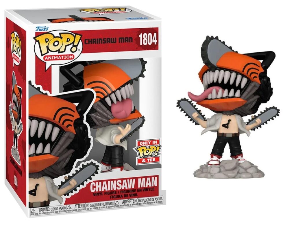 Funko Pop! & T-Shirt: Chainsaw Man Leaping - Taglia XS - Figura Da Collezione In Vinile - 2