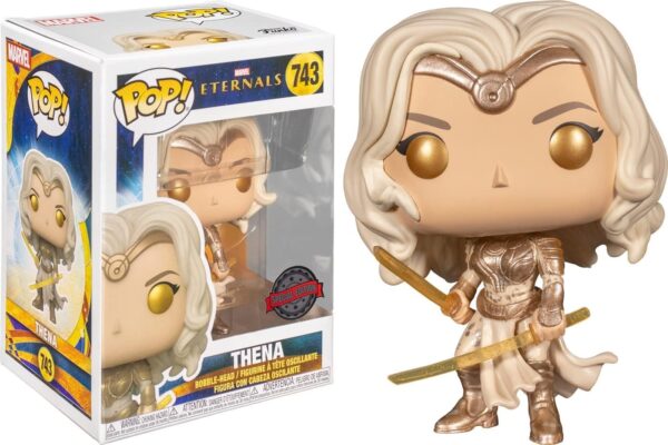 Funko POP! Marvel Eternals Thena with Swords boxed