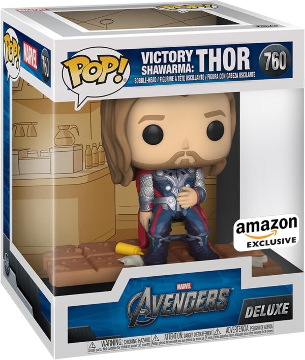 Funko POP! Marvel Thor With Shawarma - Image 3