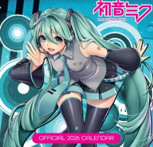 Hatsune Miku 2026 Wall Calendar