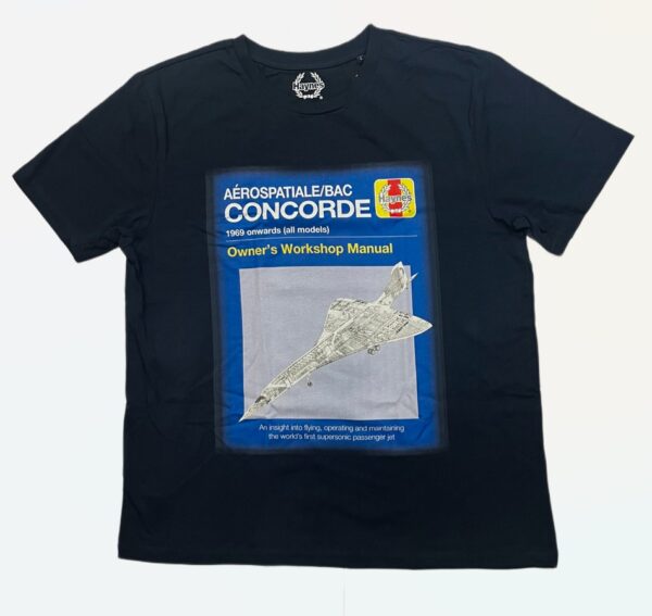 Haynes Workshop Manual BAC Concorde T-Shirts