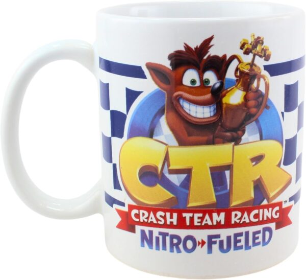 CTR Crash Team Racing Crash Bandicoot Ceramic Mug - Image 2