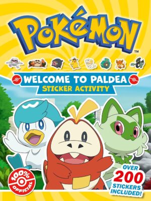 Official Pokémon Welcome to Paldea Sticker Book
