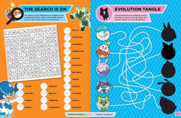 Official Pokémon Welcome to Paldea Sticker Book - Image 4