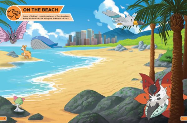 Official Pokémon Welcome to Paldea Sticker Book - Image 3