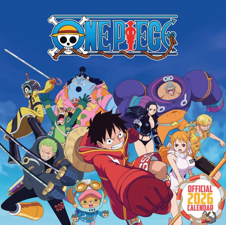 One Piece Official 2026 Wall Calendar