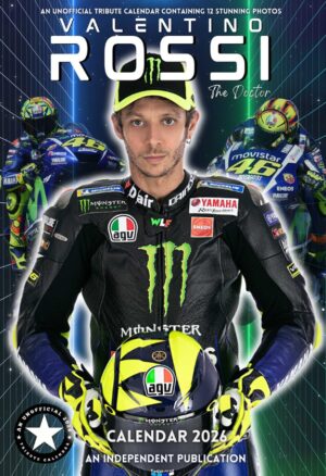 Valentino Rossi 2026 wall calendar