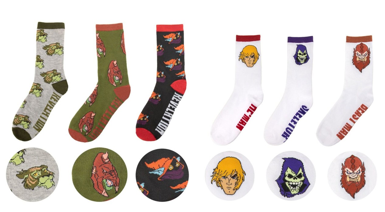 He-Man Masters of the Universe Multipack Socks