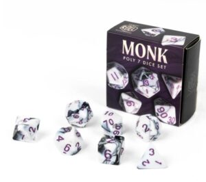 Monk Poly 7 Dice Set