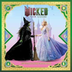 Wicked for Good 2026 Sq Wall Calendar