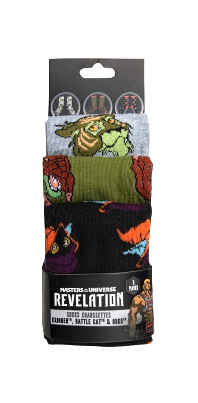 Masters of the Universe Revelation 3pk Sock Gift Sets - Image 4