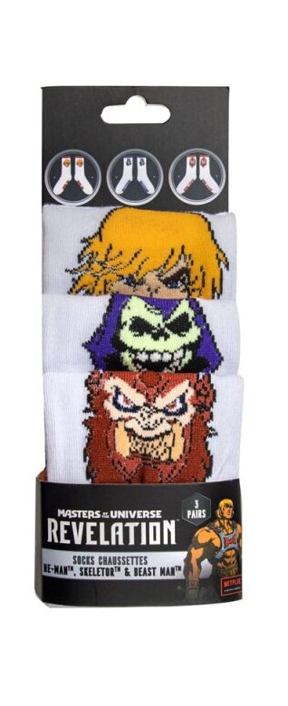 Masters of the Universe Revelation 3pk Sock Gift Sets - Image 2